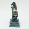 Orum Polyresin Figurine in Peacock Blue Colour