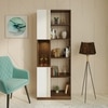 Orivo Engineered Wood Bookshelf in Brown Colour