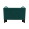 Octavia Boucle Fabric Lounge Chair in Green