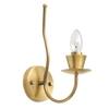 Elena Brass Single Shade Wall Light