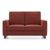 Apollo Neo  High Back 2 Seater  Fabric Sofa In Dark Coral Colour
