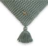 Moss Knit Wreath Green Decorative Cushion Cover 16 x 16 Inches