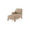 Abbey Sectional Sofa (Colour : Sandshell Beige, Cushion : Hard, Seater : Left Aligned 2 Seater + Left Aligned Chaise)
