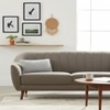 Shannon Cool Grey Knit Cotton Cushion Cover  12X20  Inches