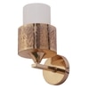 Eliante Modern Wall Lights Mild Steel & Glass Material Gold & White Finish