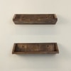 Daniel Wooden Wall Shelf Organiser