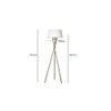 Hesser Antique Pewter Floor Tripod