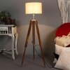 Irwin Beige Jute Shade Floor Lamp