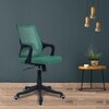 Ddeasirea Mid Back Ergonomic Chair in Dark Green Colour