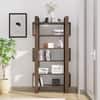 Hexa Engineered Wood Bookshelf Multipurpose Storage Rack in Giant Wood and Frosty White
