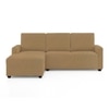 Left Aligned 2 Seater Left Aligned Chaise Golden  Sofa Cover