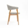 Beechcraft Solid Wood Dining Chair in Light Brown Colour