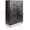 Wave Bar Cabinet Black