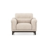 Colby 1 Seater Fabric Sofa in Beige