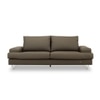 Benjamin 3 Seater Leatherette Sole in Ash Grey Colour