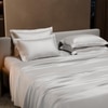 Stoa Paris Super King Size Bedsheet with 4 Pillow Covers  Size Vanilla White