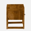 Sheesham Wood Dresser In Scratch Resistant Rustic Teak Finish