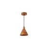 Teak Wood Cased Pendant Light