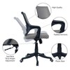 Ddeasirea Mid Back Ergonomic Chair in Grey Colour