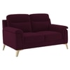 Niwara Velvet 2 Seater sofa in  Red wine color