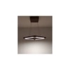 Atrium Brown Solid Wood Single Hanging Light