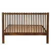 Solacewood King Size Bed Without Storage in Provencial Teak Finish