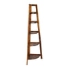 Himani Solid Wood  Bookshelf in Honey Oak Finish