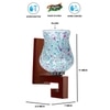 Devansh Solid Wood Electric Wall Light in Multi Colour with Multi Shade Count of 1 Light