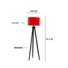 Devansh Tripod Floor Lamp