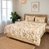 Himalayan Poppies 1 Double Duvet Cover with Yellow colour