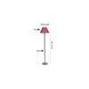 Denzel Pink Cotton Shade Floor Lamp