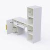 Joy Ride Study Table In White Colour