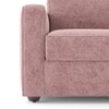 Apollo 1 Seater Fabric Sofa in Desert Rose Colour