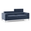 Chelsea 3 Seater Fabric Sofa in Lapis Blue Colour