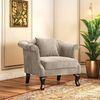 Darya 1 Seater Sofa In Cloudy Beige Velvet
