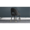 Rexo Accent Chair in Black Colour