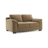 Esquel Luxe 2 Seater Fabric Sofa in Fawn Velvet Colour