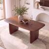 Zen Rectangular Solid Wood 6 Seater Dining Table In Honey Finish