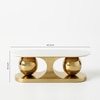 Golden Embrace Coffee Table