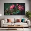 The Castle Decor Beautiful Flower Wall Art Set of 5 27x48 Inch