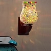 Devansh Solid Wood Electric Wall Light in Multi Colour with Multi Shade Count of 1 Light