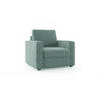 Apollo Compact 1 Seater Fabric Sofa
