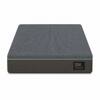 Original Orthopaedic Graphite High Resilience Foam Mattress (72 x 72 in, 6 Inches)