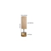 Kimberly Beige bamboo & solid wood table lamp
