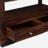 Rangrez Sheesham Wood Bookshelf in Provincial Teak Finish
