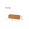 Wood Deco Rectangular Planter 90cm