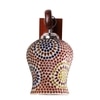 Devansh Solid Wood Electric Wall Light in Brown Colour with Multi Shade Count of 1 Light