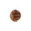 WOODENMOOD Round Wall Rack