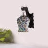 Devansh Solid Wood Electric Wall Light in Brown Colour with Multi Shade Count of 1 Light
