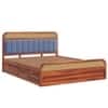 Yashvi Sheesham Solid Wood Queen Size Drawer Storage Bed In Honey Oak Finish